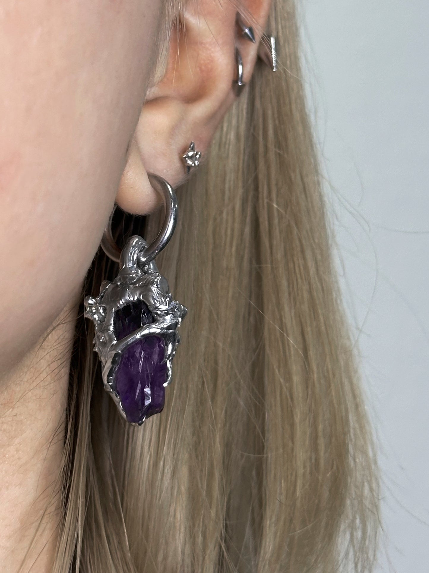 Single earring "Third Eye"