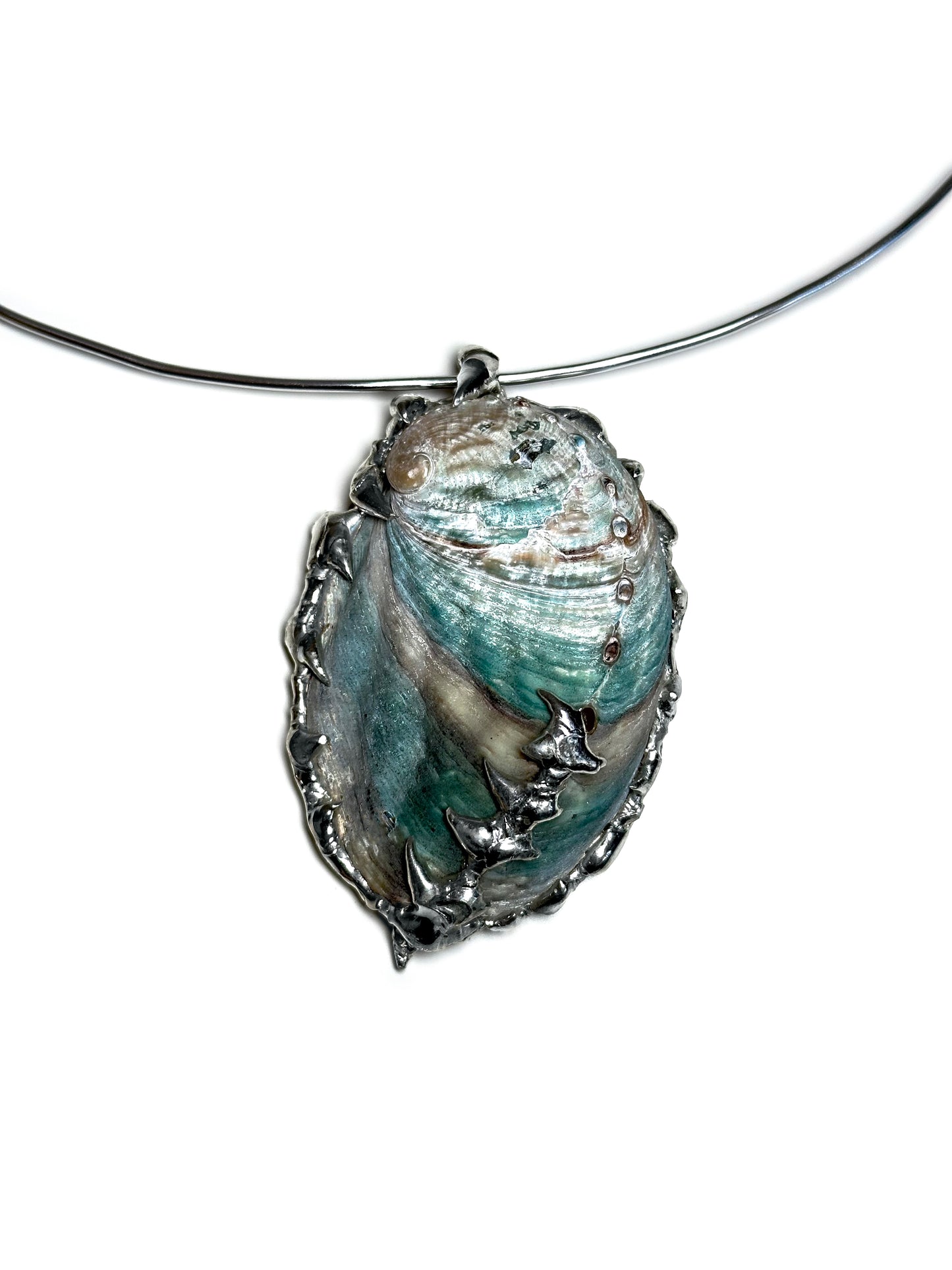 Necklace "Brine Echo"