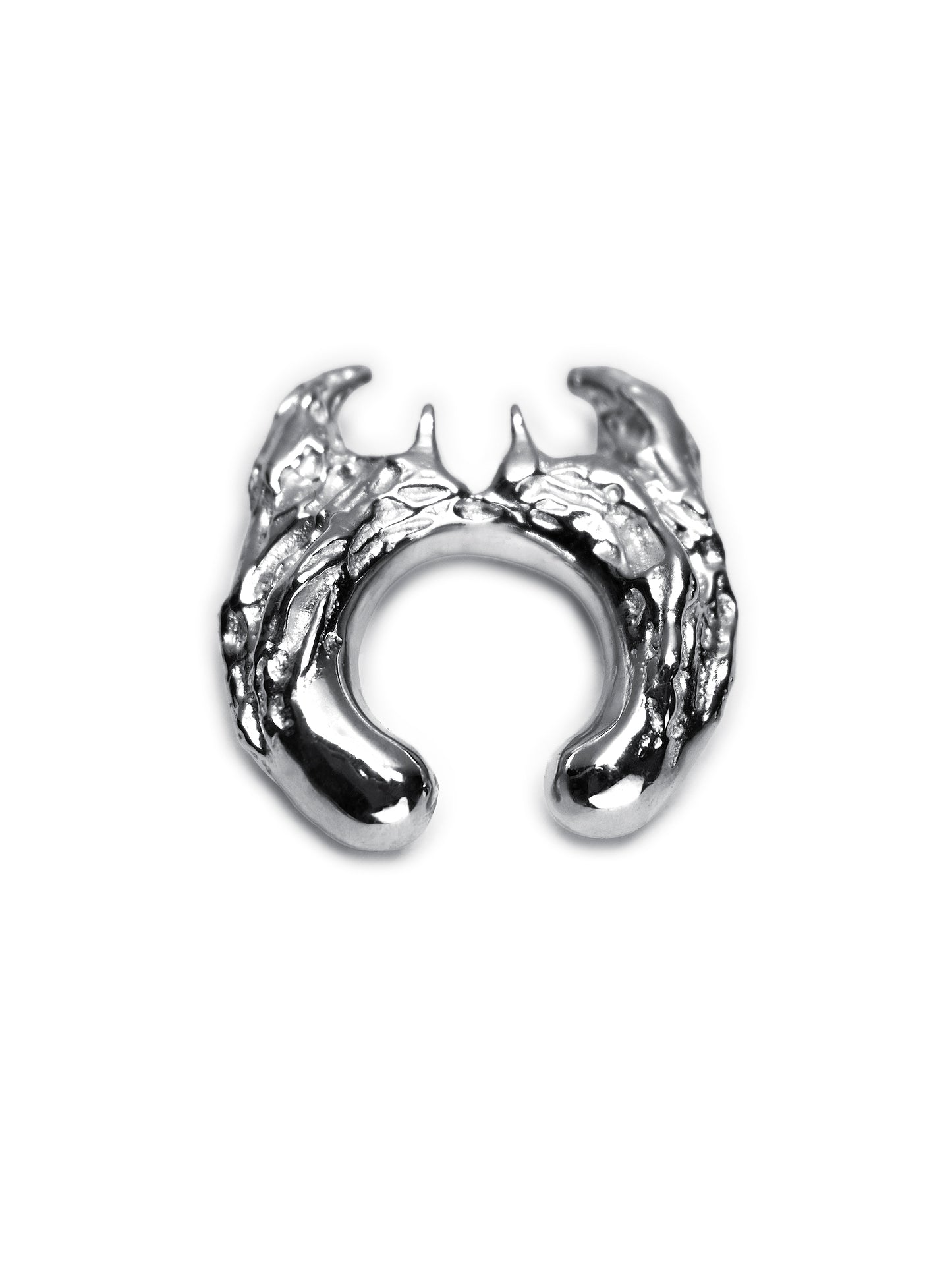 Silver Ear Cuff "Eclipse"