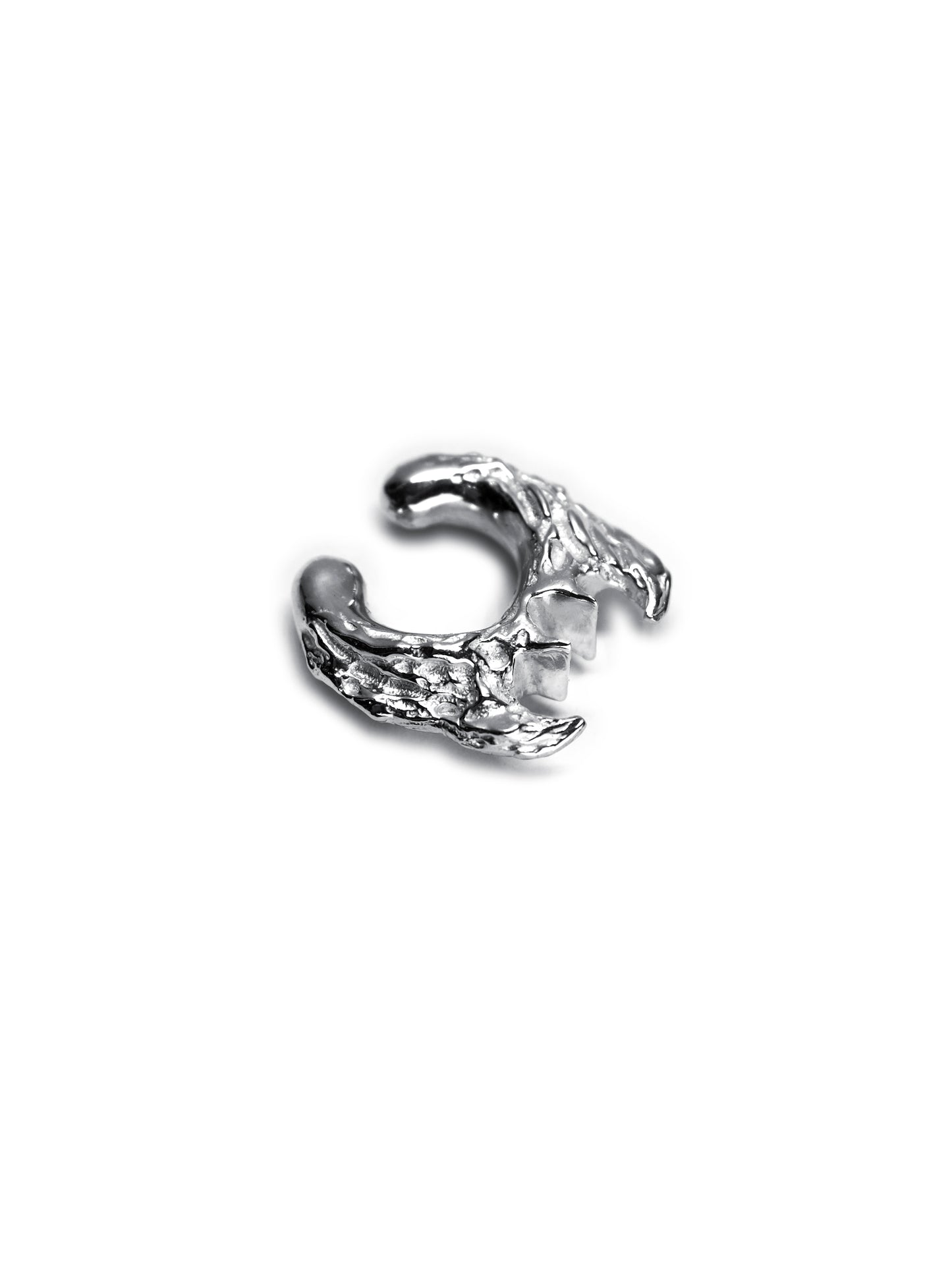 Silver Ear Cuff "Eclipse"