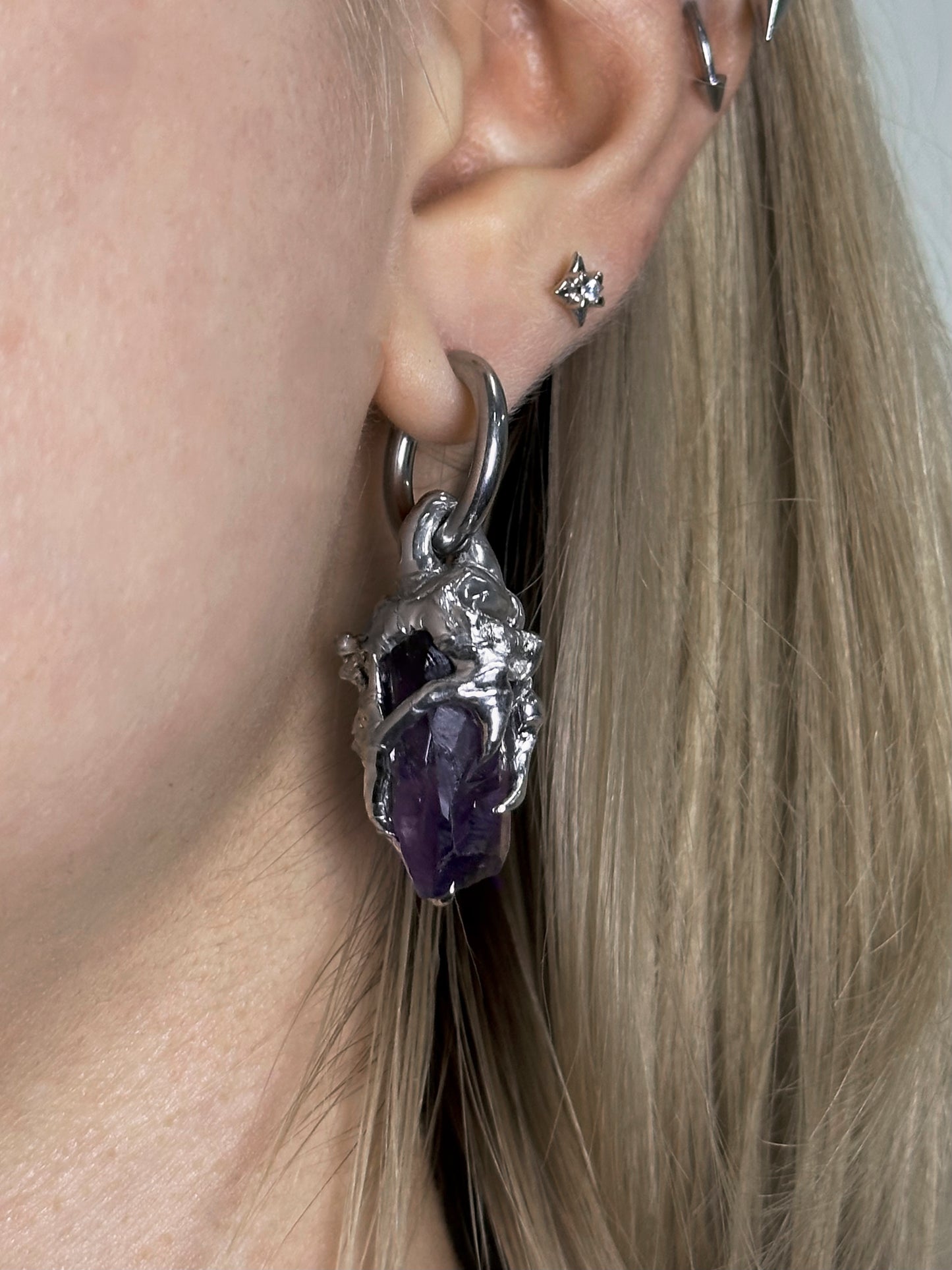 Single earring "Third Eye"