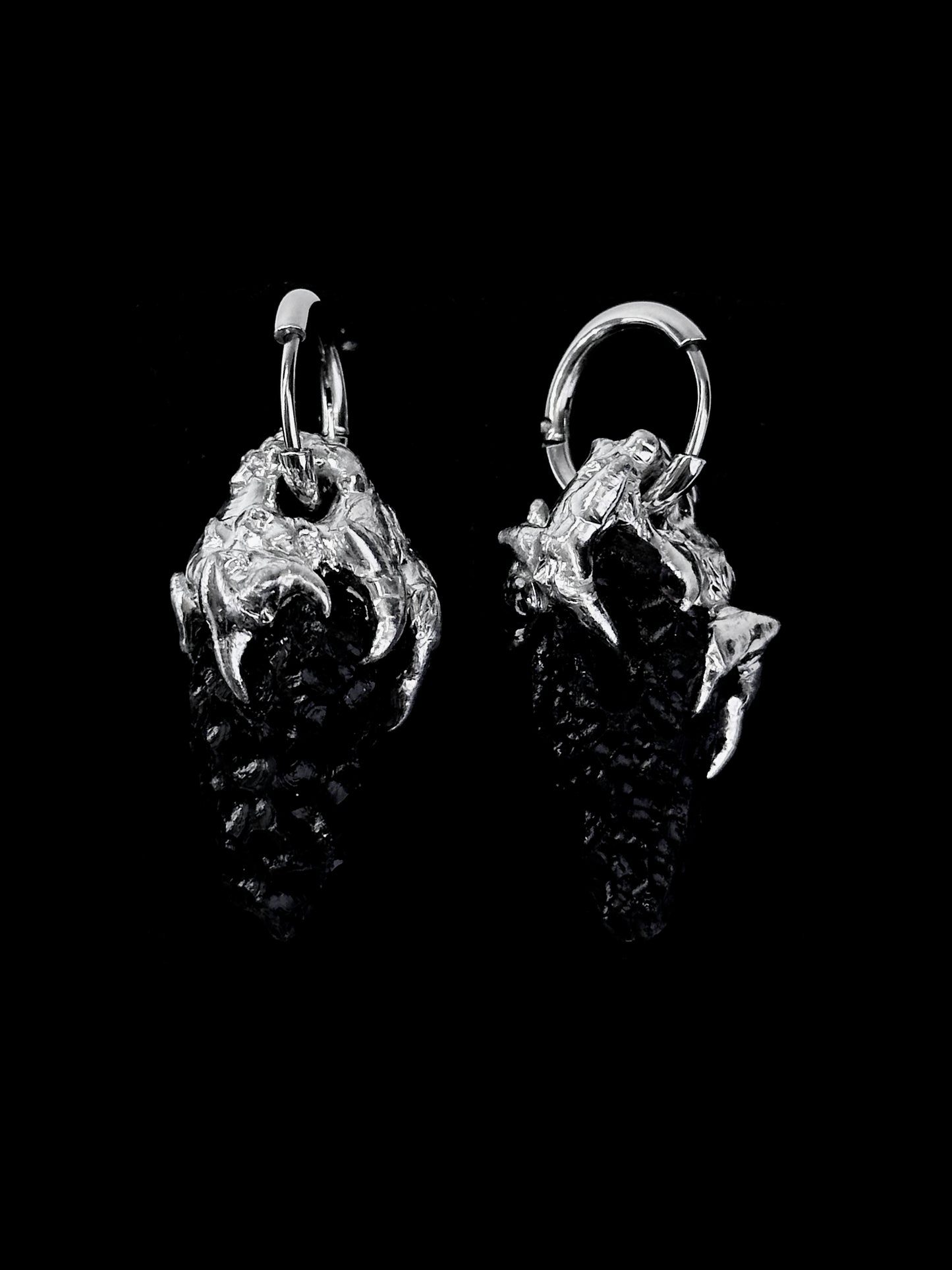 Earrings "Magma"