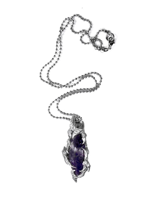 Stone pendant "Rupture"