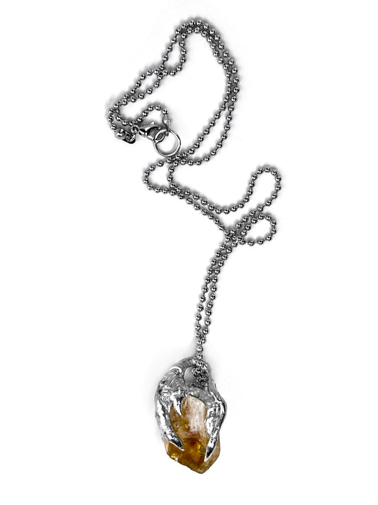 Stone pendant "Torch"