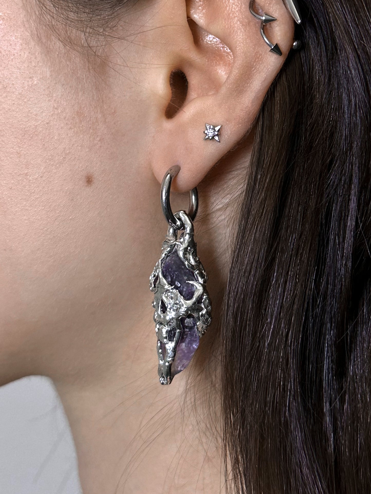 Single earring "Flash"