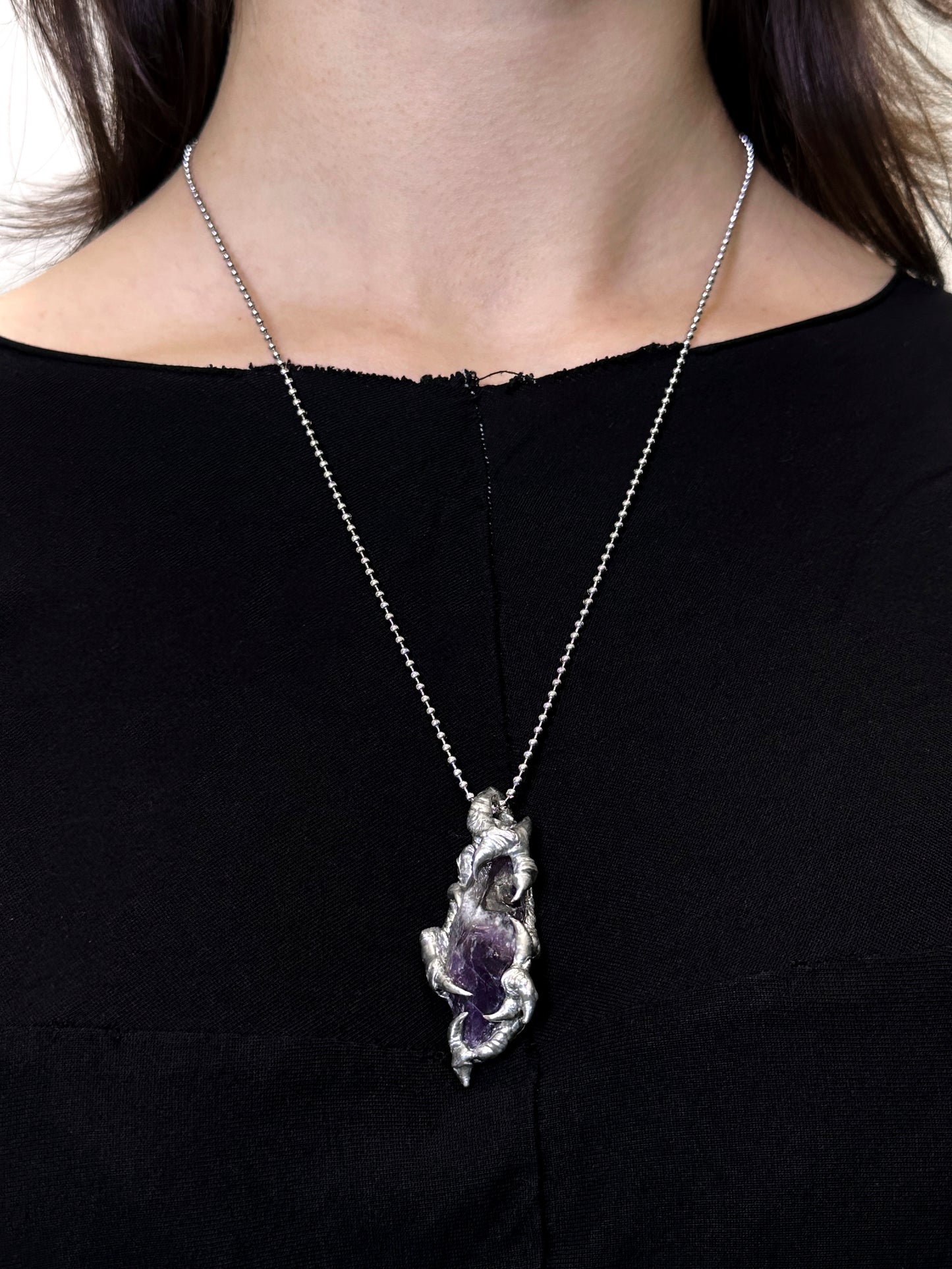 Stone pendant "Rupture"