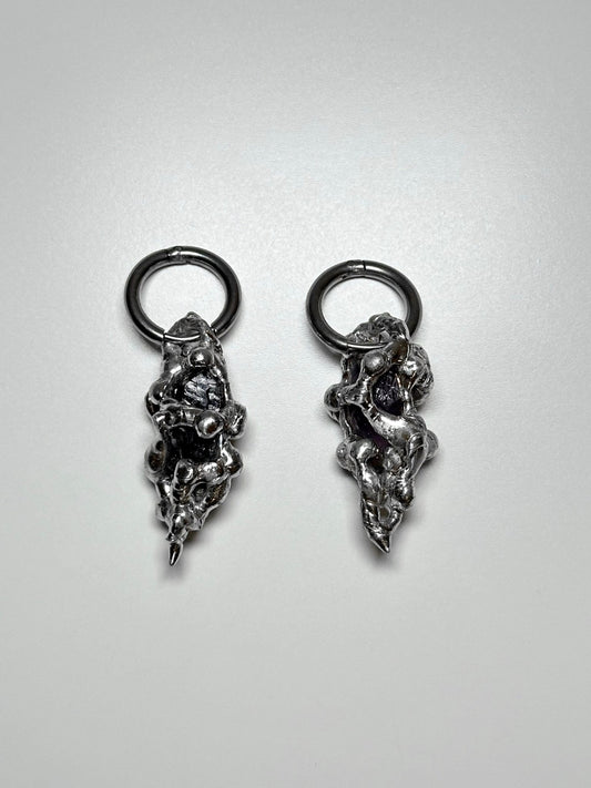 Earrings "Magma"